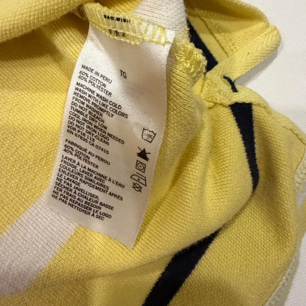Polo Ralph Lauren Reworked Colorblock Rugby Polo Frankenstein Y2K Streetwear
